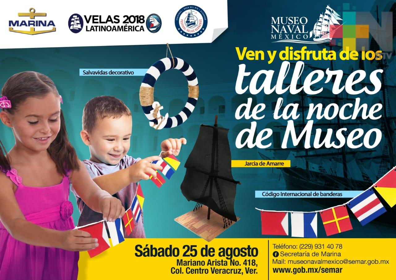 Noches de Museo llegará  al Museo Naval México