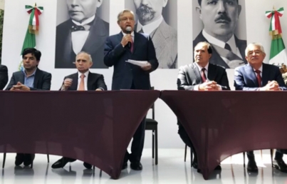 López Obrador da a conocer a colaboradores de apoyo en Presidencia