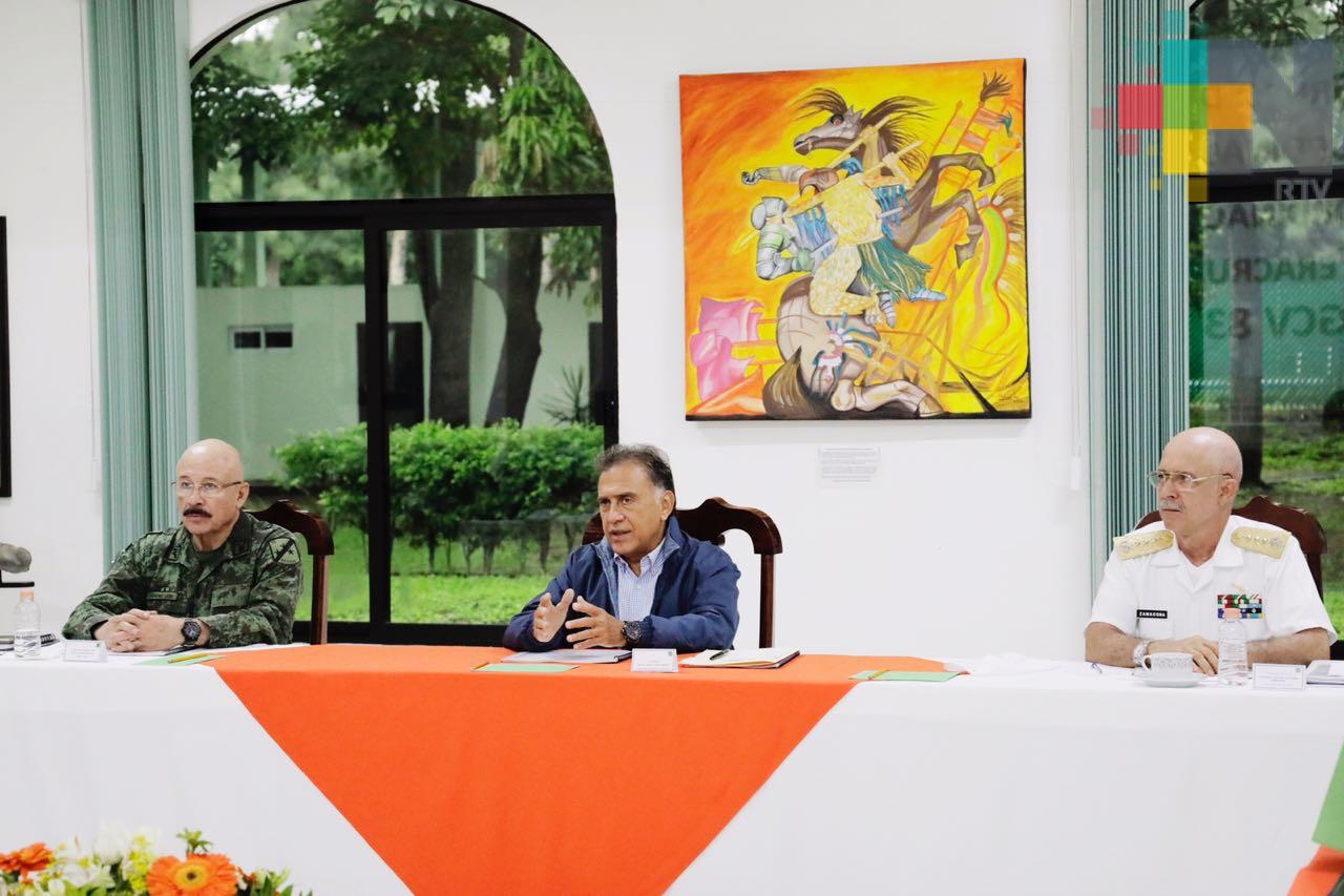 Gobernador Yunes preside reunión 83 del Grupo de Coordinación Veracruz