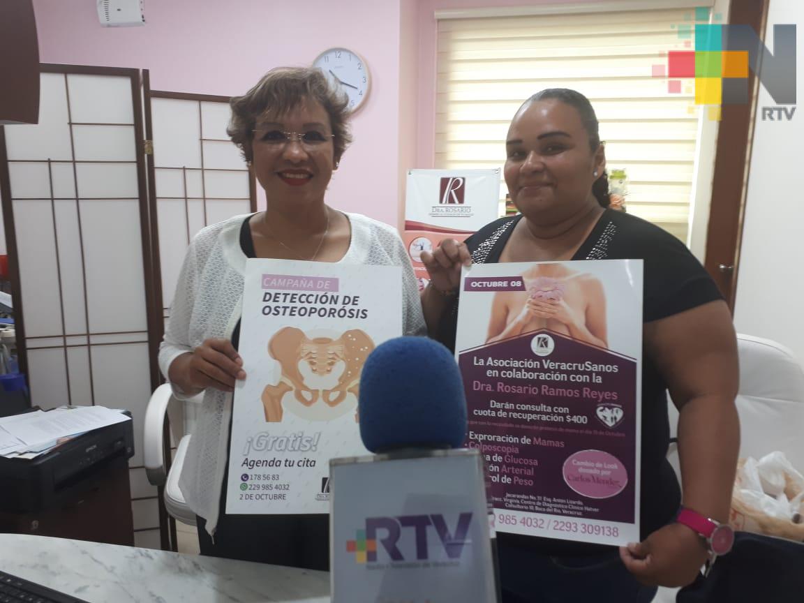 Asociación realizará campaña gratuita de detección de osteoporosis en el puerto