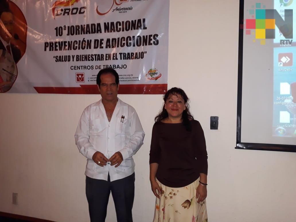Impulsa la CROC movilizadores de productividad y prevención de adicciones en diferentes municipios de Veracruz