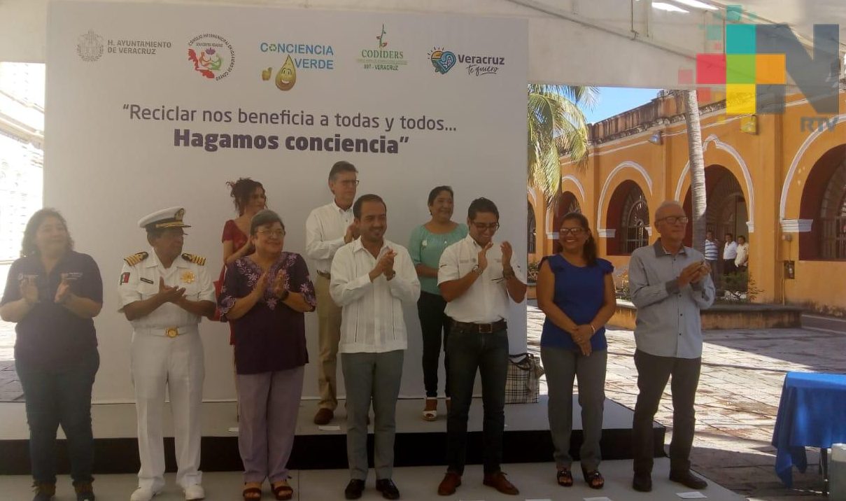 Ayuntamiento de Veracruz pone en marcha programa para reciclar