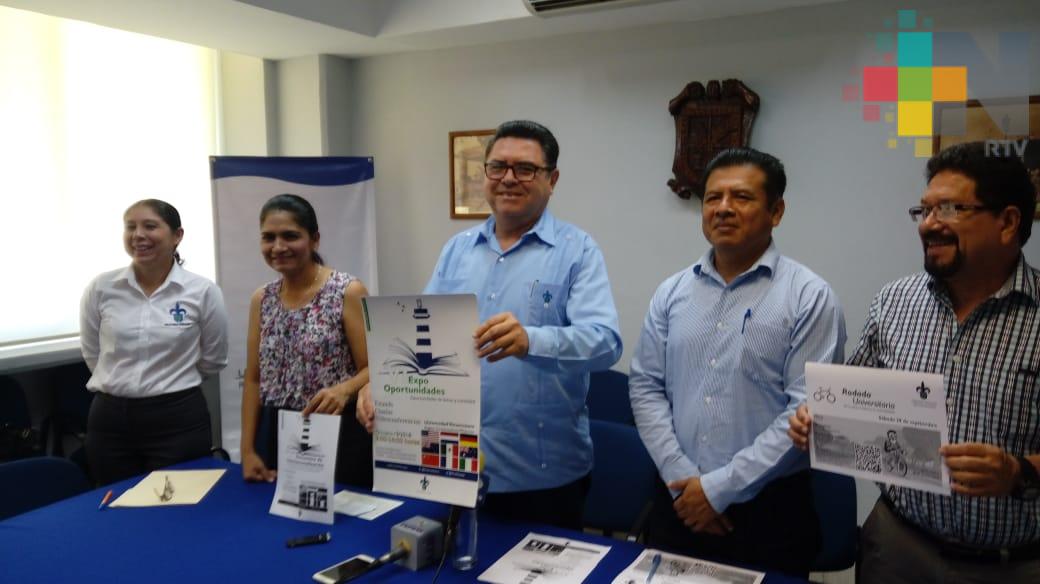 Presenta la Universidad Veracruzana, la rodada universitaria y Expo Oportunidades