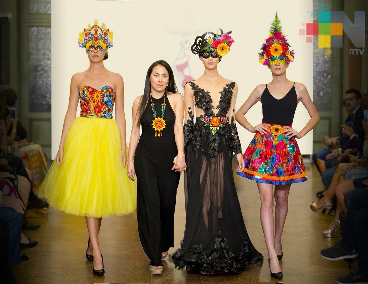 La diseñadora Milagros Ancheita brinda trabajo a 25 artesanos de diversas etnias del país