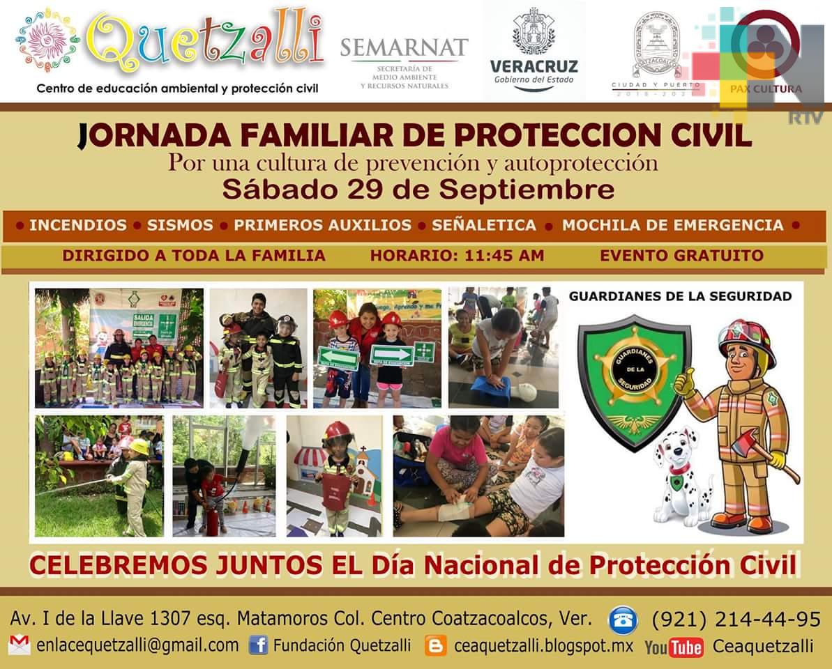 Darán pláticas de prevención de emergencias a familias porteñas