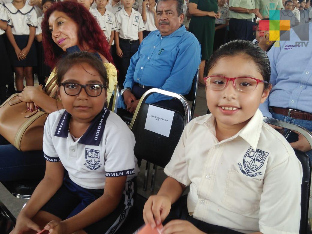 Concluye entrega de lentes en el municipio de Veracruz, del programa “A ver a ver”