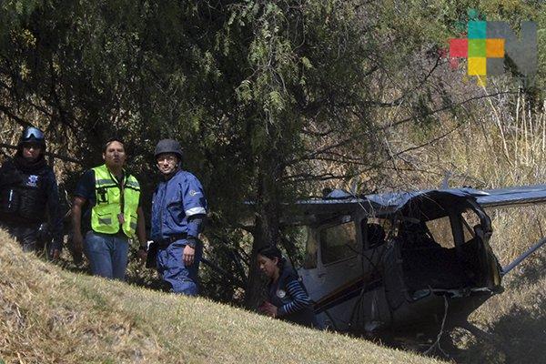 Accidente de avioneta en Pico de Orizaba deja dos muertos