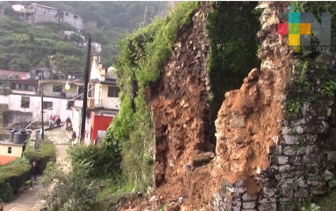 En Ilamatlán, convento agustino del siglo XVI presenta daños en su estructura