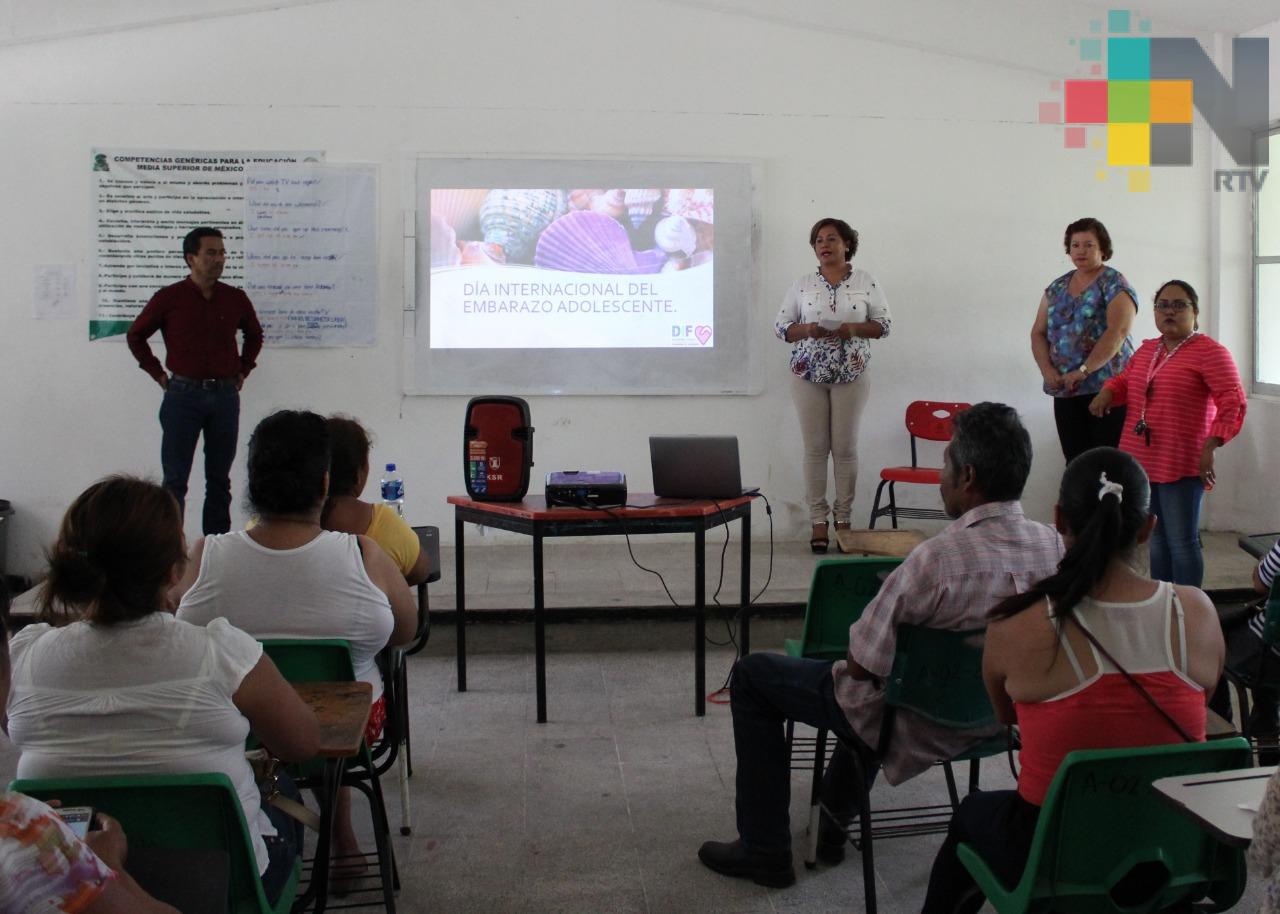 DIF de Yanga busca prevenir embarazos en adolescentes a través de pláticas