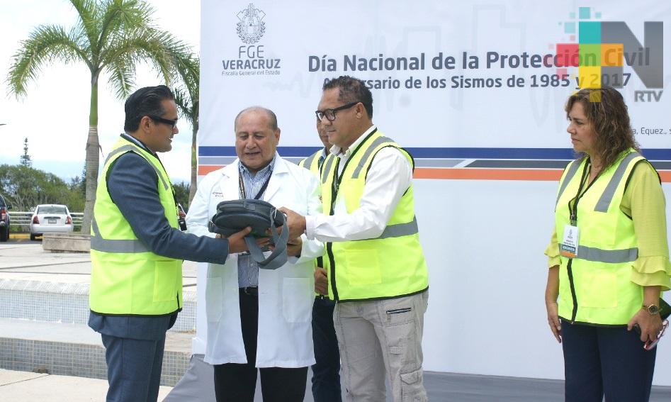 Eficientiza FGE capacidad de respuesta ante sismos