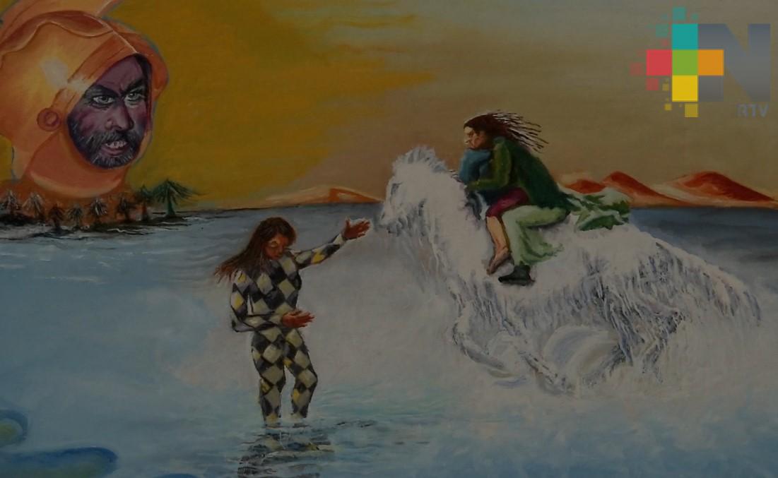 Grupo Unidos por Amor al Arte ponen a la venta sus obras en la planta baja del Congreso del Estado