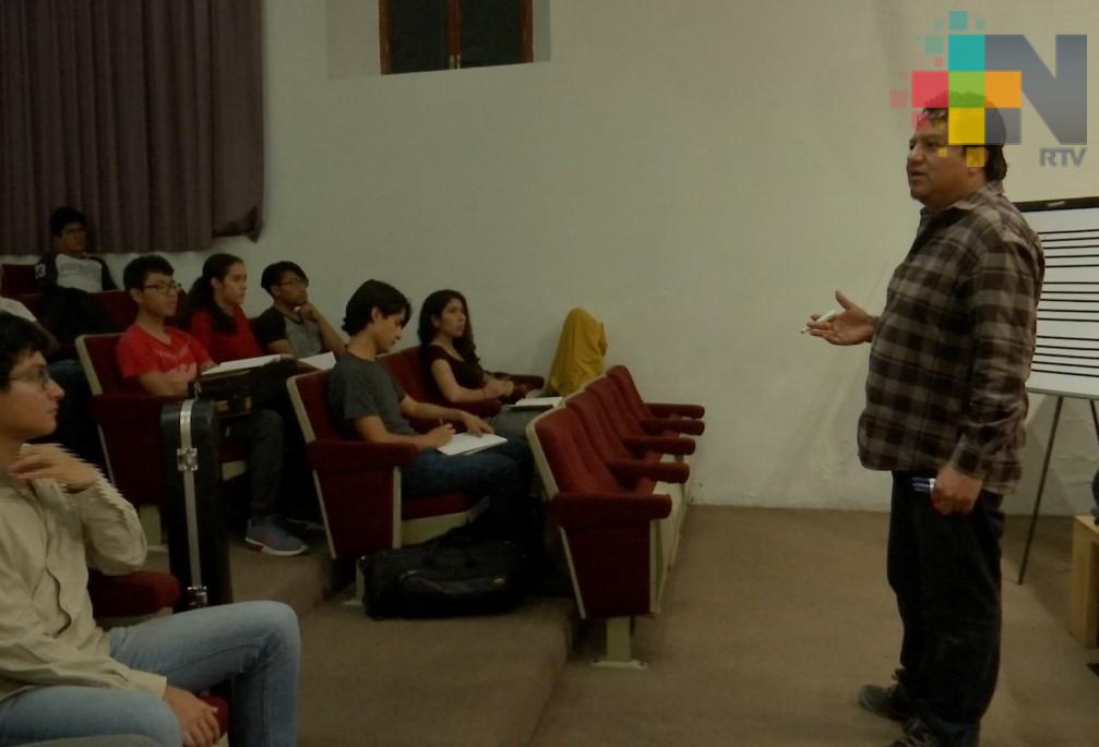 El trombonista Faustino Díaz concluye curso para instrumentistas en la GAC de Xalapa