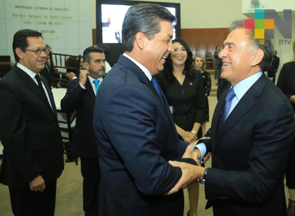Con Tamaulipas nos une no sólo una frontera en común, sino también objetivos compartidos: Gobernador Yunes