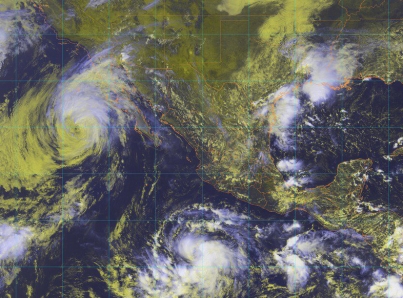 Huracán Rosa impactará este lunes en la península de Baja California