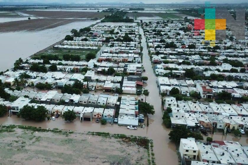 Miles de afectados dejan lluvias en Sinaloa y Sonora