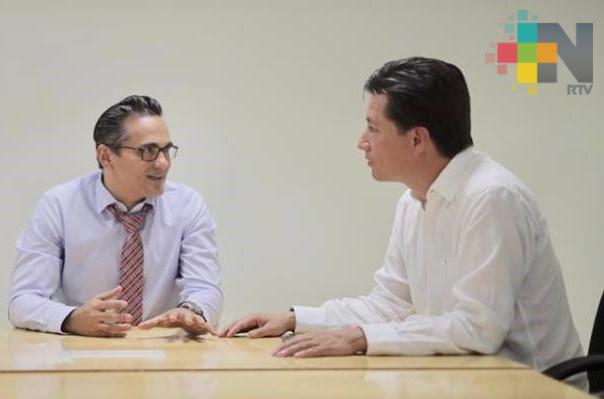 Se reúne Fiscal General de Veracruz con Comisionado Nacional de Búsqueda de Personas