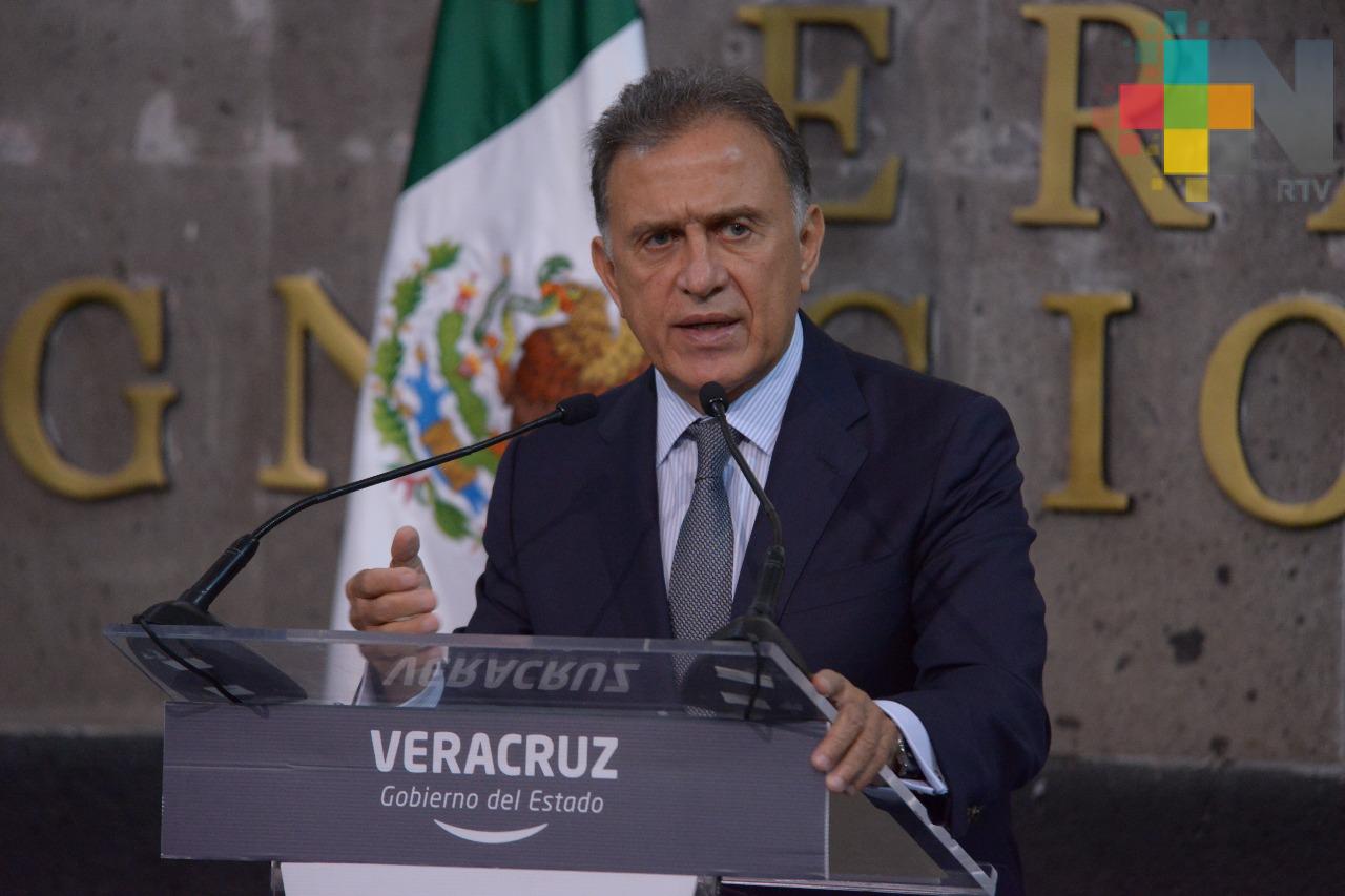 Sentencia de 9 años a Duarte indigna y lastima; en Veracruz le esperan órdenes de aprehensión: Gobernador Yunes 