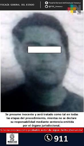 Persiste medida cautelar contra vinculado a proceso por robo en agravio de empresa ferroviaria, en Xalapa