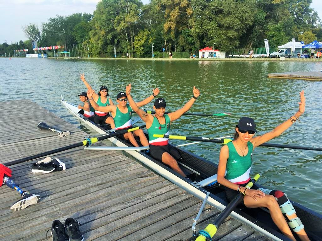 Histórica participación de para-remo en Campeonato Mundial Bulgaria 2018