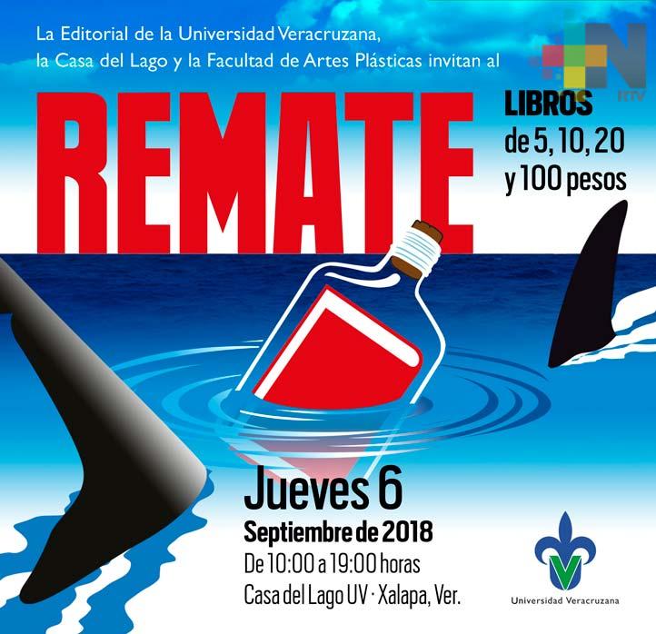 Editorial UV ofrecerá 200 títulos en próximo remate