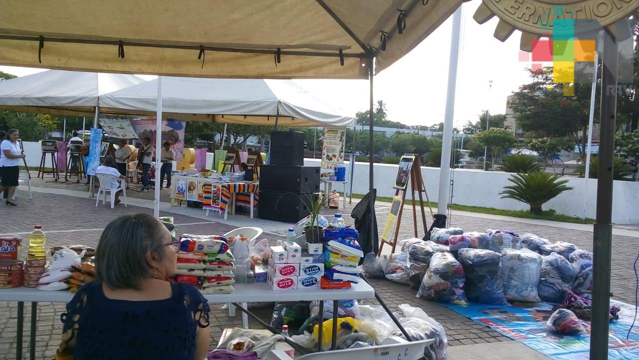 Celebran «Ropatón» para migrantes en Tierra Blanca