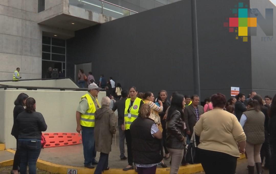 Poder Judicial realiza simulacro de sismo