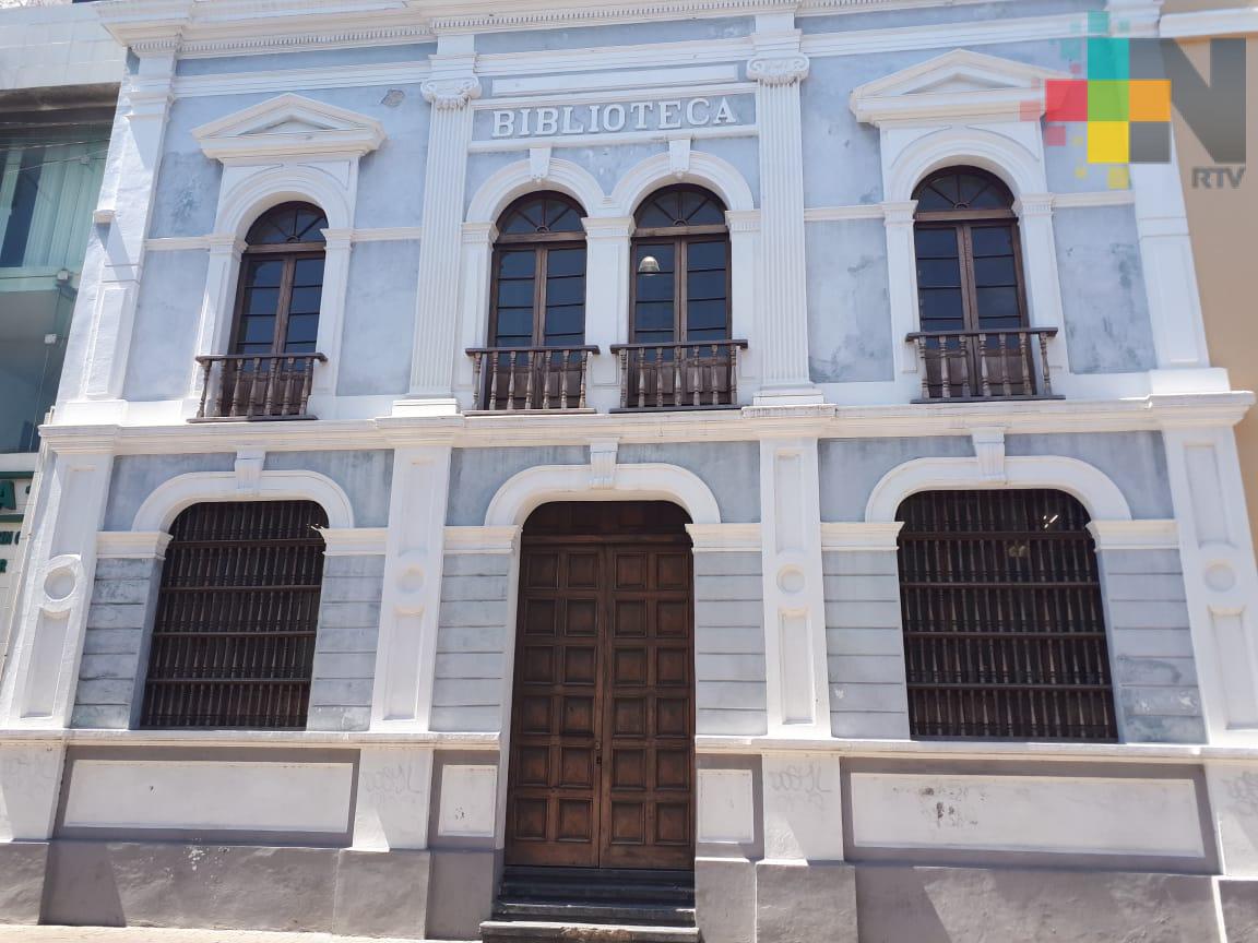 Próximo mes podría ser reabierta biblioteca municipal de Veracruz