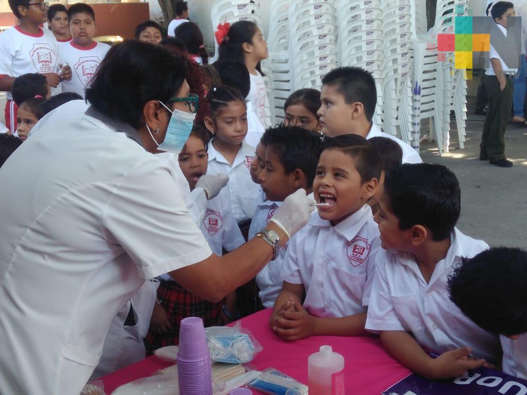 Secretaría de Salud promueve la importancia de la salud bucal en infantes