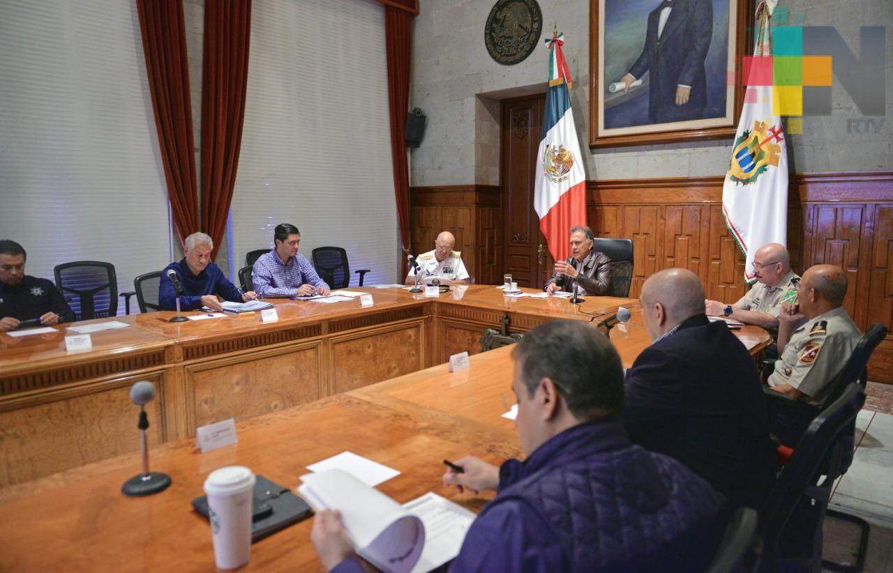 Gobernador Yunes Linares preside reunión 88 del Grupo de Coordinación Veracruz