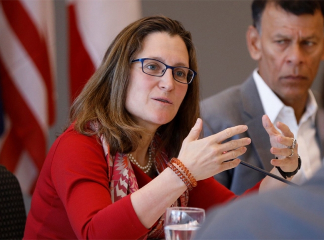 Canadá y EUA reanudan conversaciones en busca de acuerdo comercial