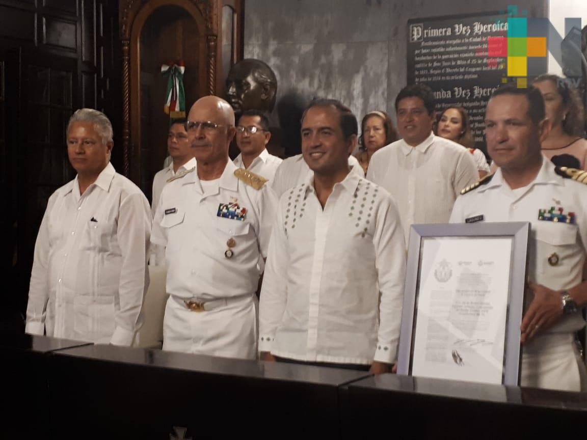 Ayuntamiento de Veracruz nombra Hijo Predilecto al capitán Rafael Lagunes