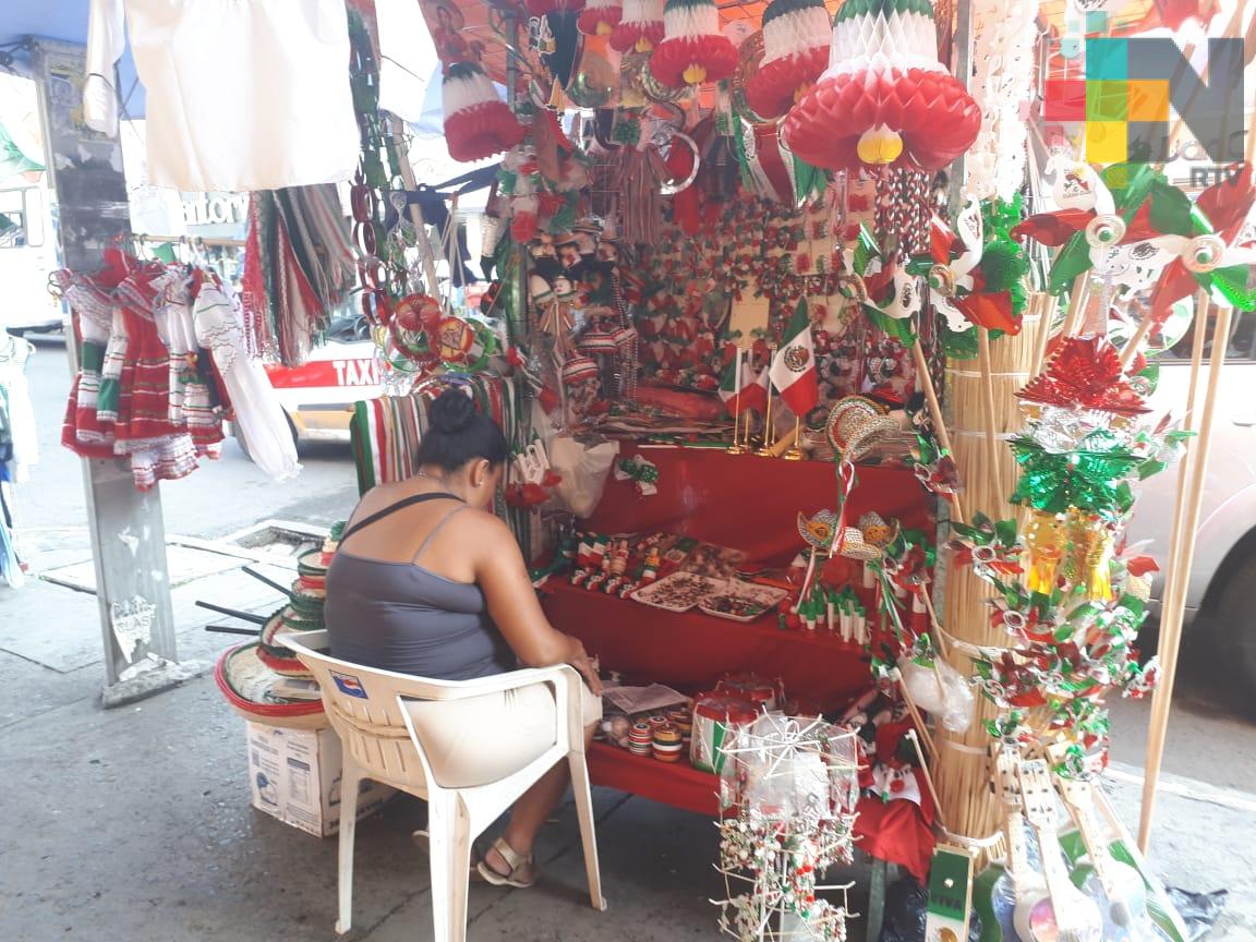 Comerciantes de artículos patrios esperan mejorar ventas a partir de este 13 de septiembre