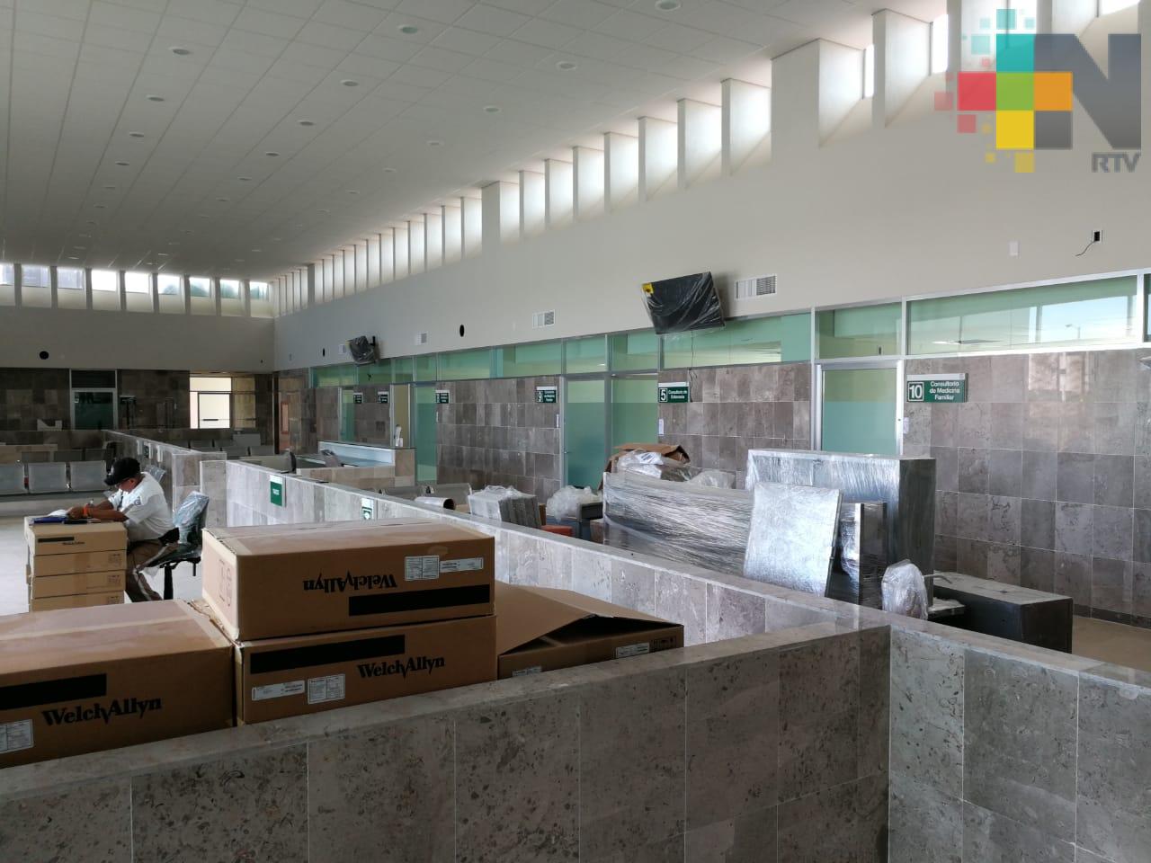 UMF 68 de Coatzacoalcos presenta considerable avance en construcción y habilitación
