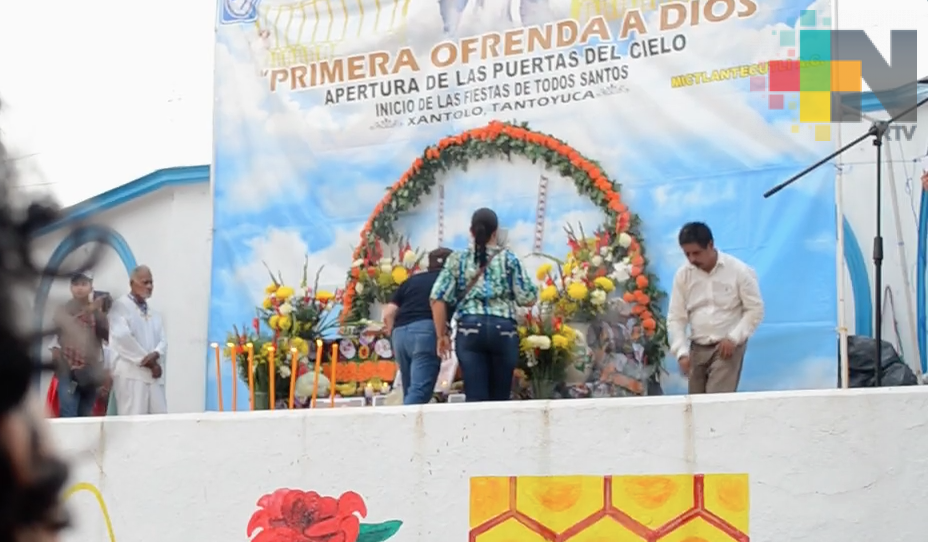 Inician festividades de Xantolo en Tantoyuca