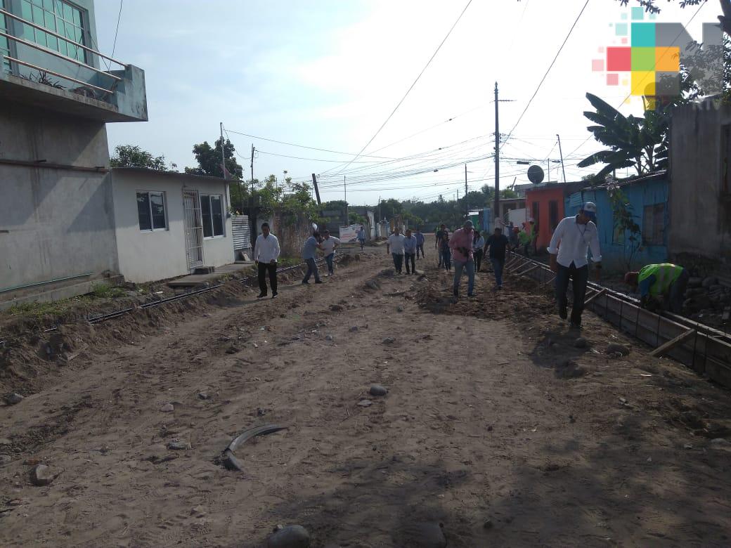 Arranca obra de pavimentación en Reserva Tarimoya 2