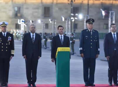 Encabeza Peña Nieto ceremonia por víctimas de los sismos de 1985 y 2017
