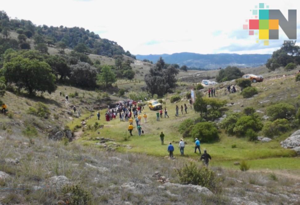 Conafor apoya reforestación de zonas áridas de Huayacocotla