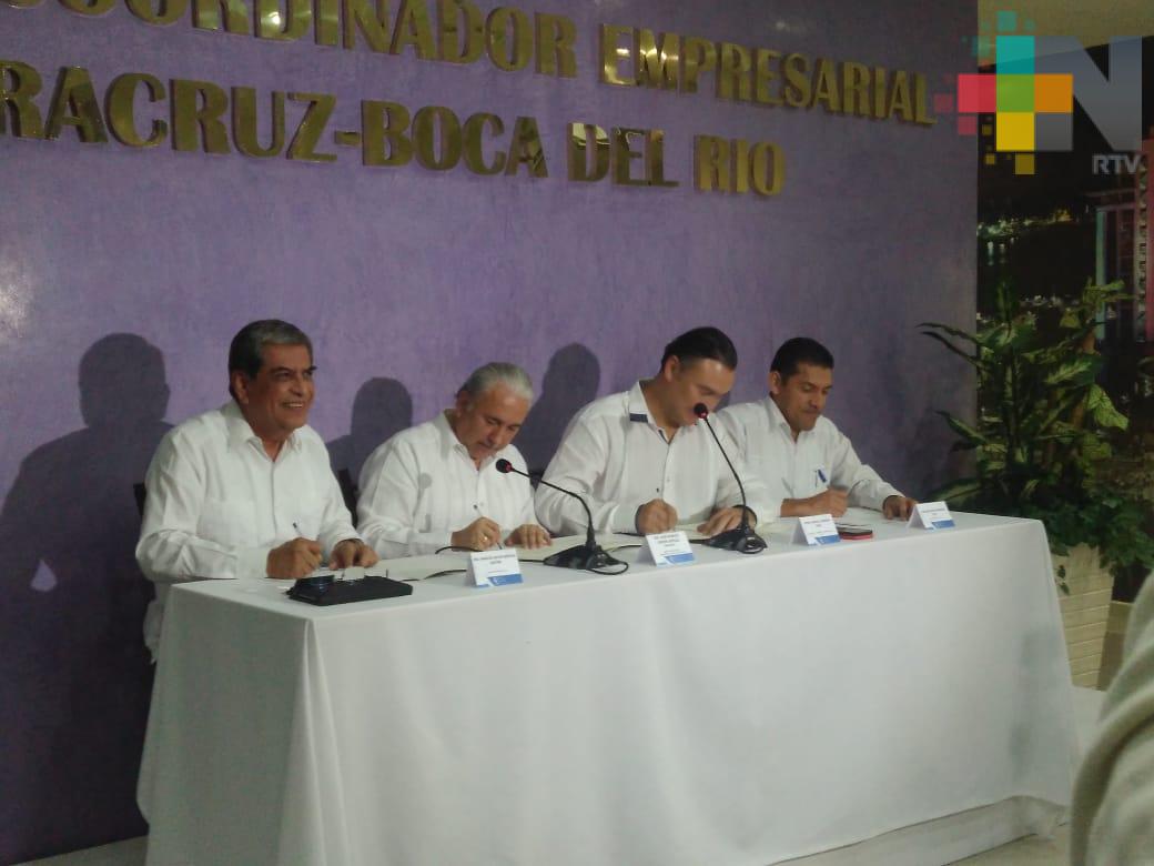 AILA y CCE de Veracruz firman convenio para impulsar el comercio exterior mexicano