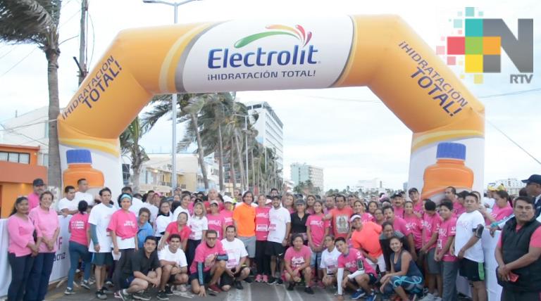 Carrera «Unidos venceremos al cáncer de mama» superó la recaudación de fondos proyectada