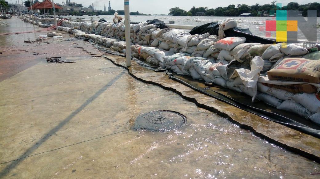 Alcanza nivel máximo río Coatzacoalcos en Minatitlán: Conagua