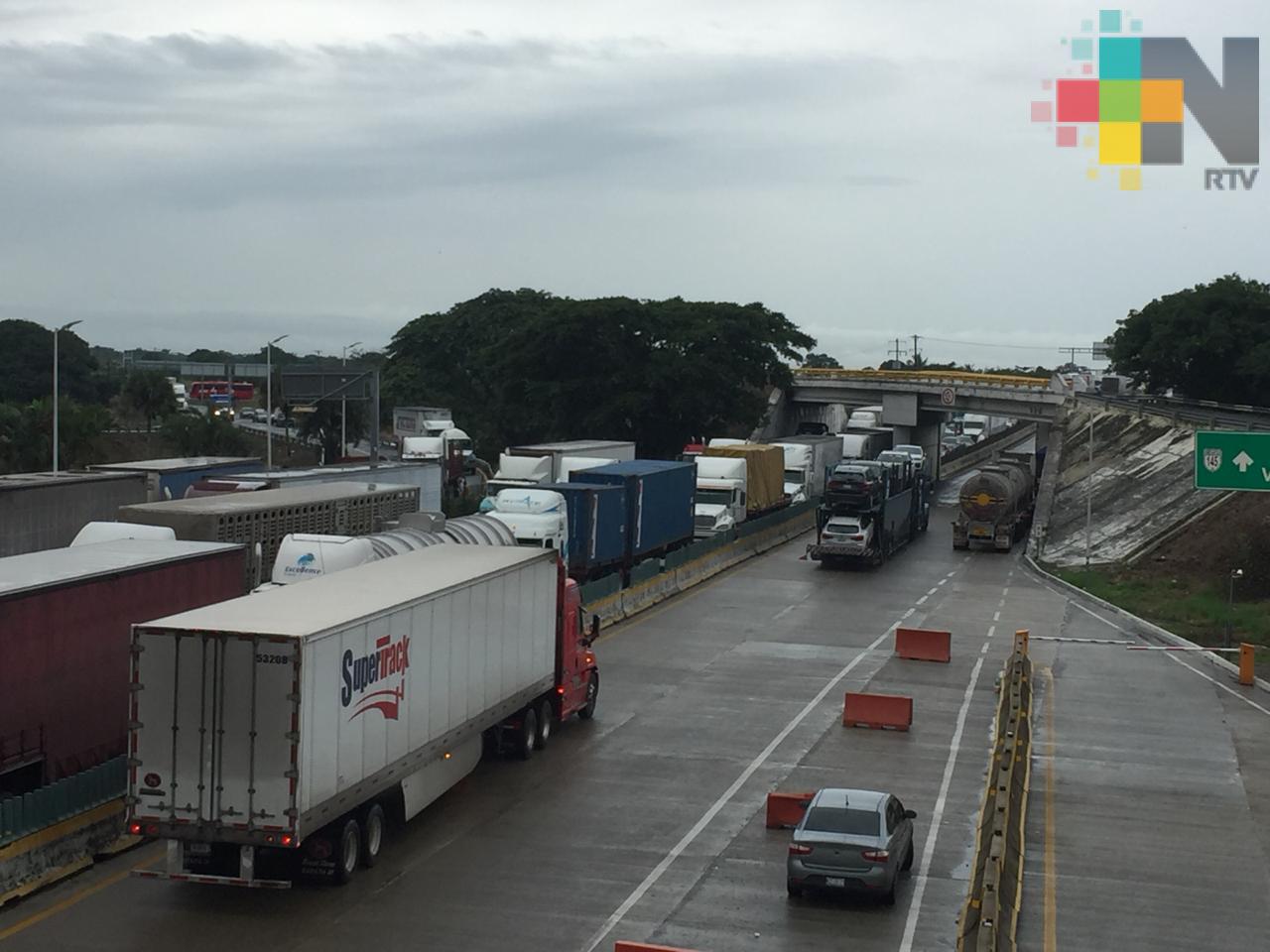 Se restablece la circulación en autopista La Tinaja – Cosoleacaque