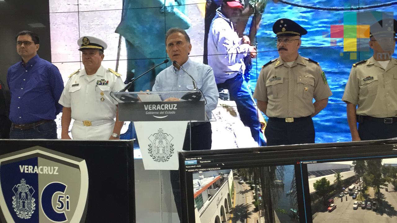 Operativo «Montaña» logra disminuir delitos de alta impacto en Veracruz: Gobernador Yunes