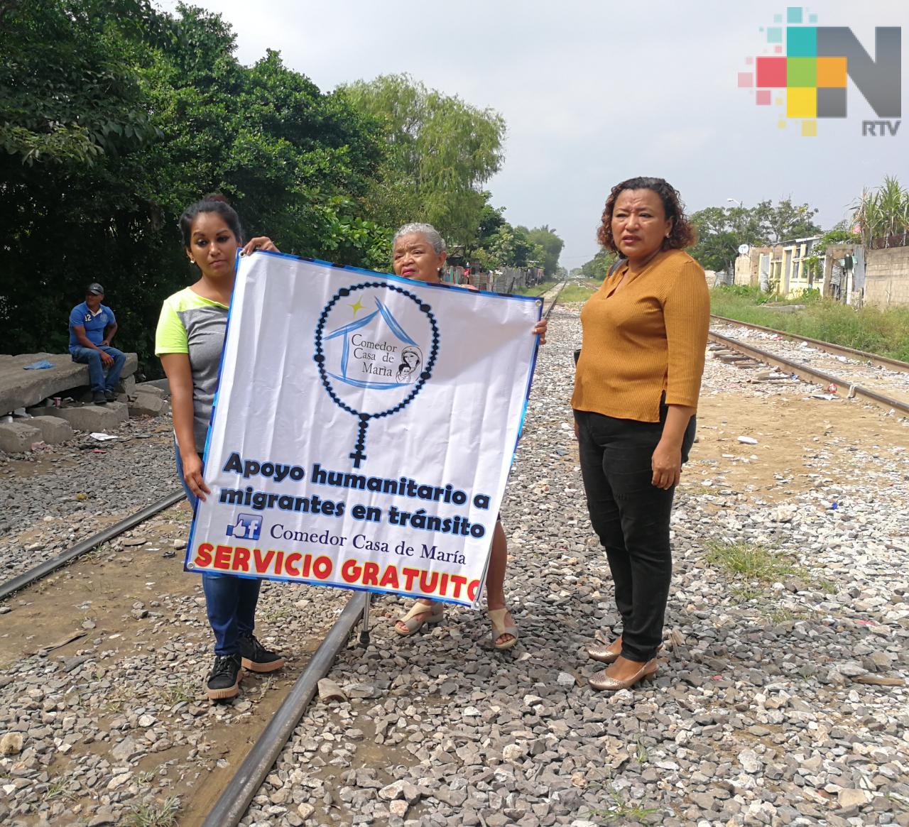 Comedor Casa de María de Coatzacoalcos pide apoyo para menores que viajan en caravana de migrantes