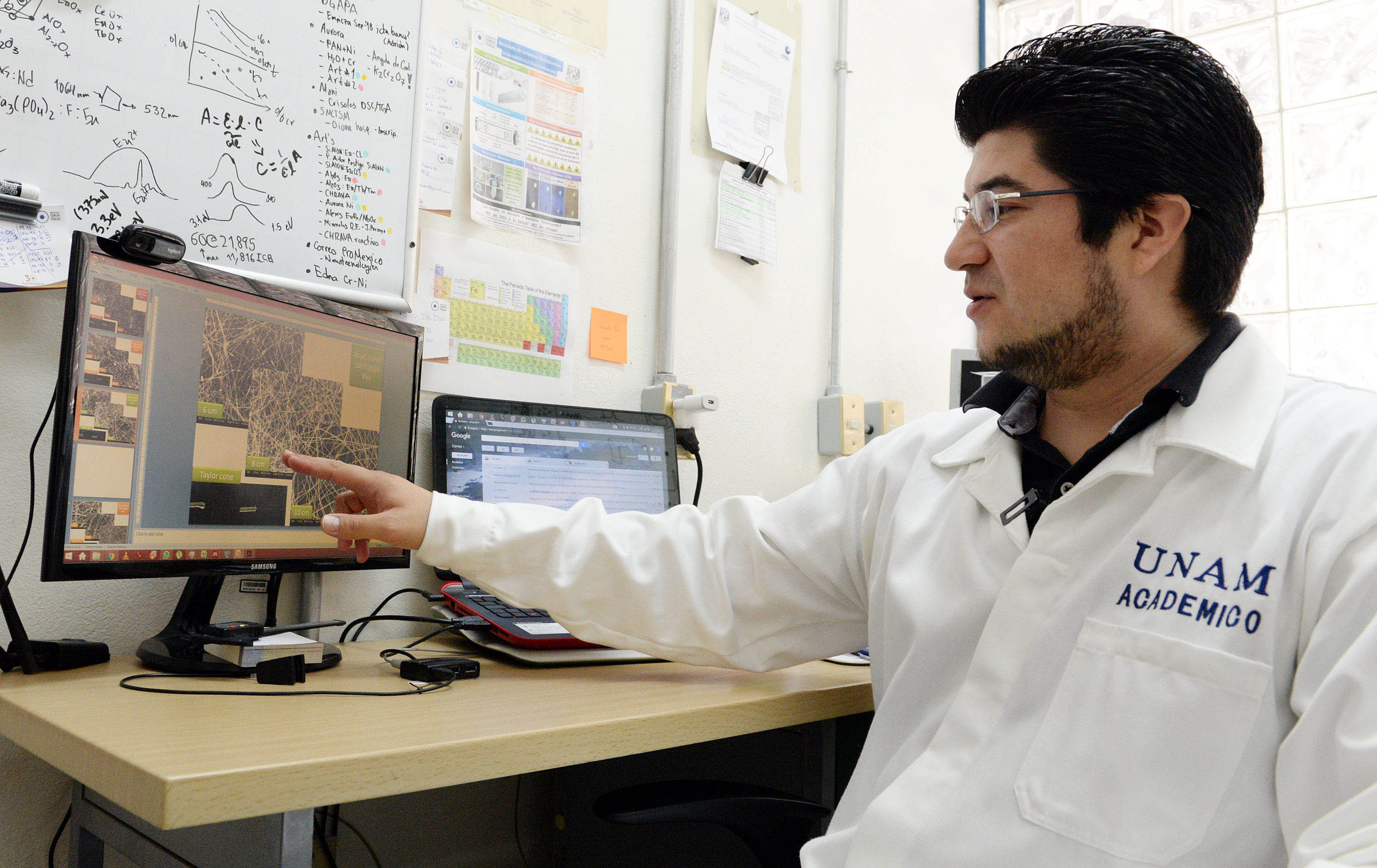 Investigadores de la UNAM desarrollan nanofibras para purificar agua