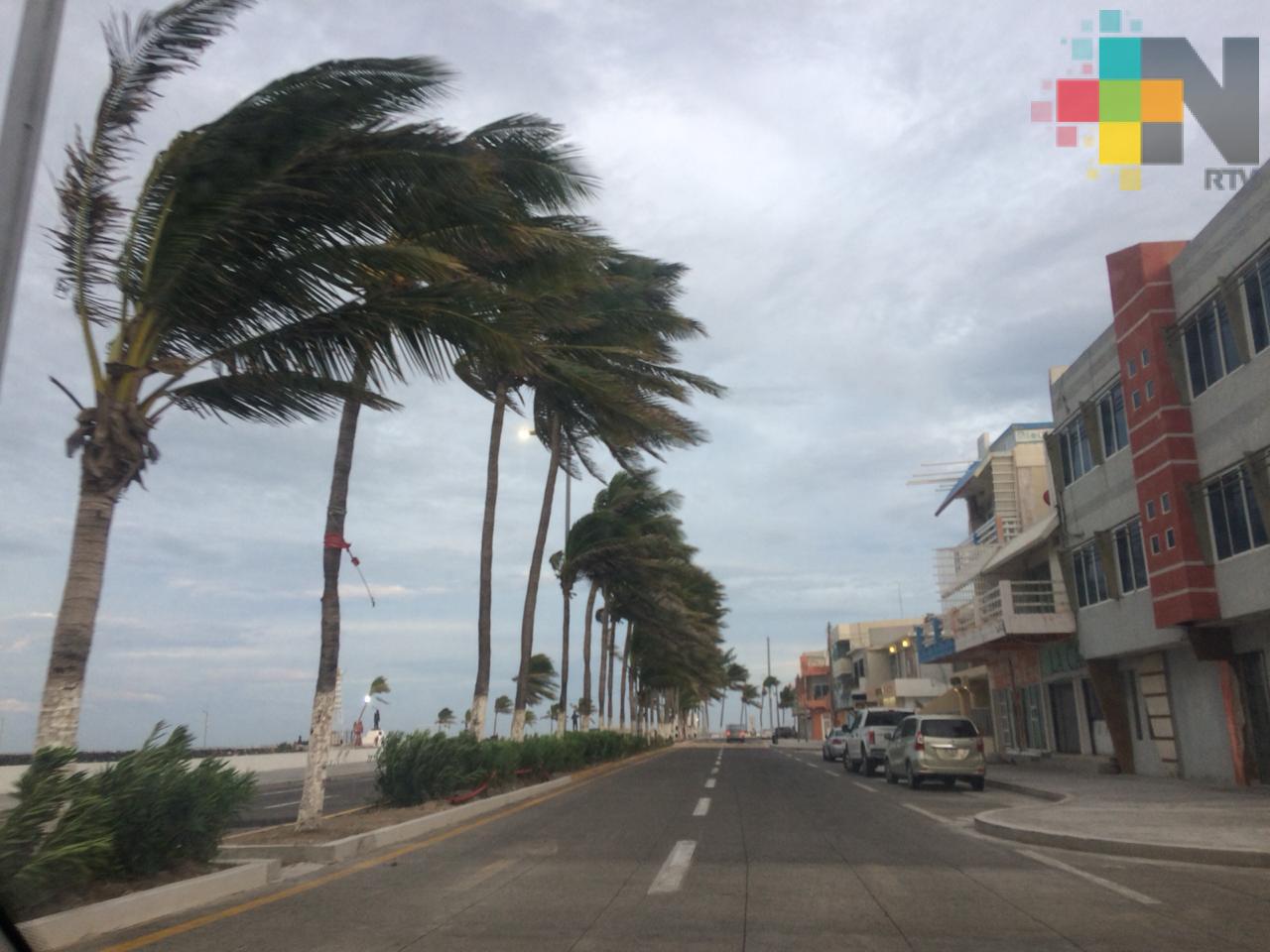 FF 36 provocará evento de Norte con rachas de 85 k/h en Veracruz puerto