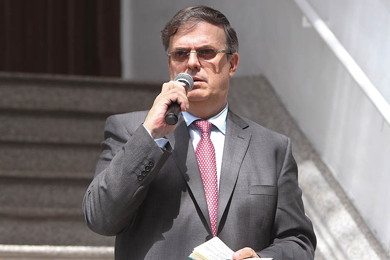 Ebrard confirma primeros asistentes a ceremonia del 1 de diciembre