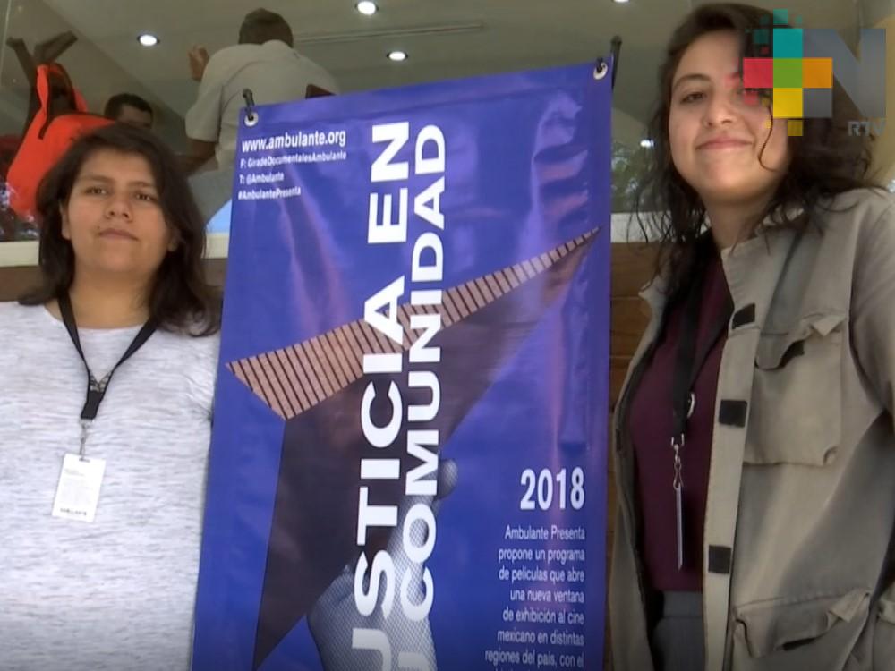 Cine Itinerante Ambulante presenta la muestra “Justicia en tu comunidad”