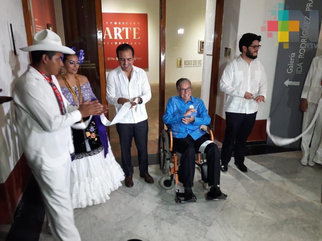 Inauguran exposición «Arte Recuperado», en el puerto de Veracruz