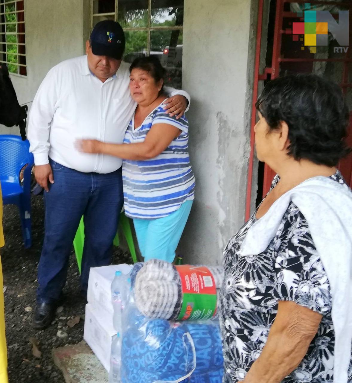 Instalan centro de acopio para damnificados de Álamo y Tuxpan