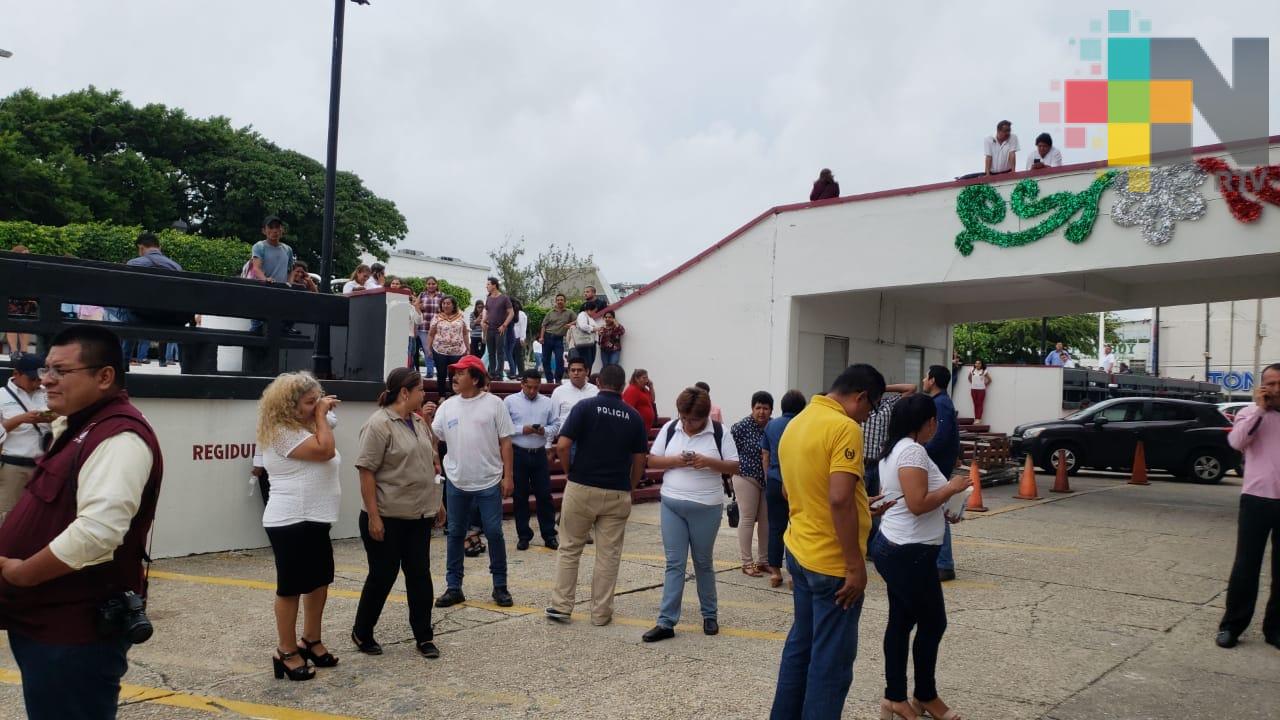 Confirman áreas de PC que no hubo daños por sismo en municipios de Veracruz